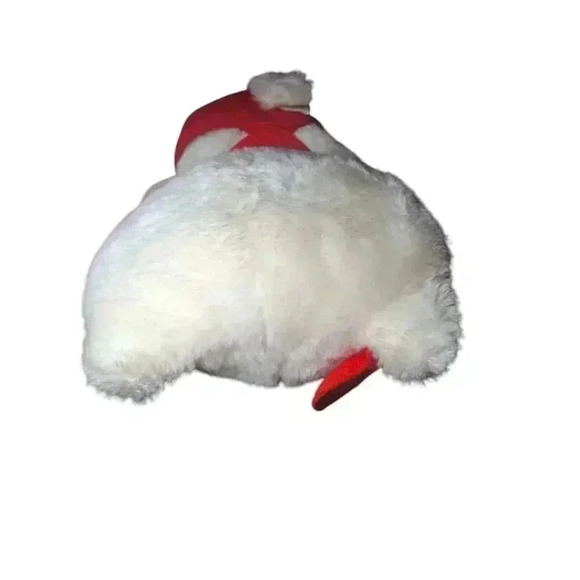 1976 Hello Kitty 12” plush toy red overalls Child Guidance Sanrio CBS - Picture 4 of 10